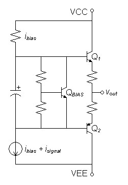 voltage driven emitter follower